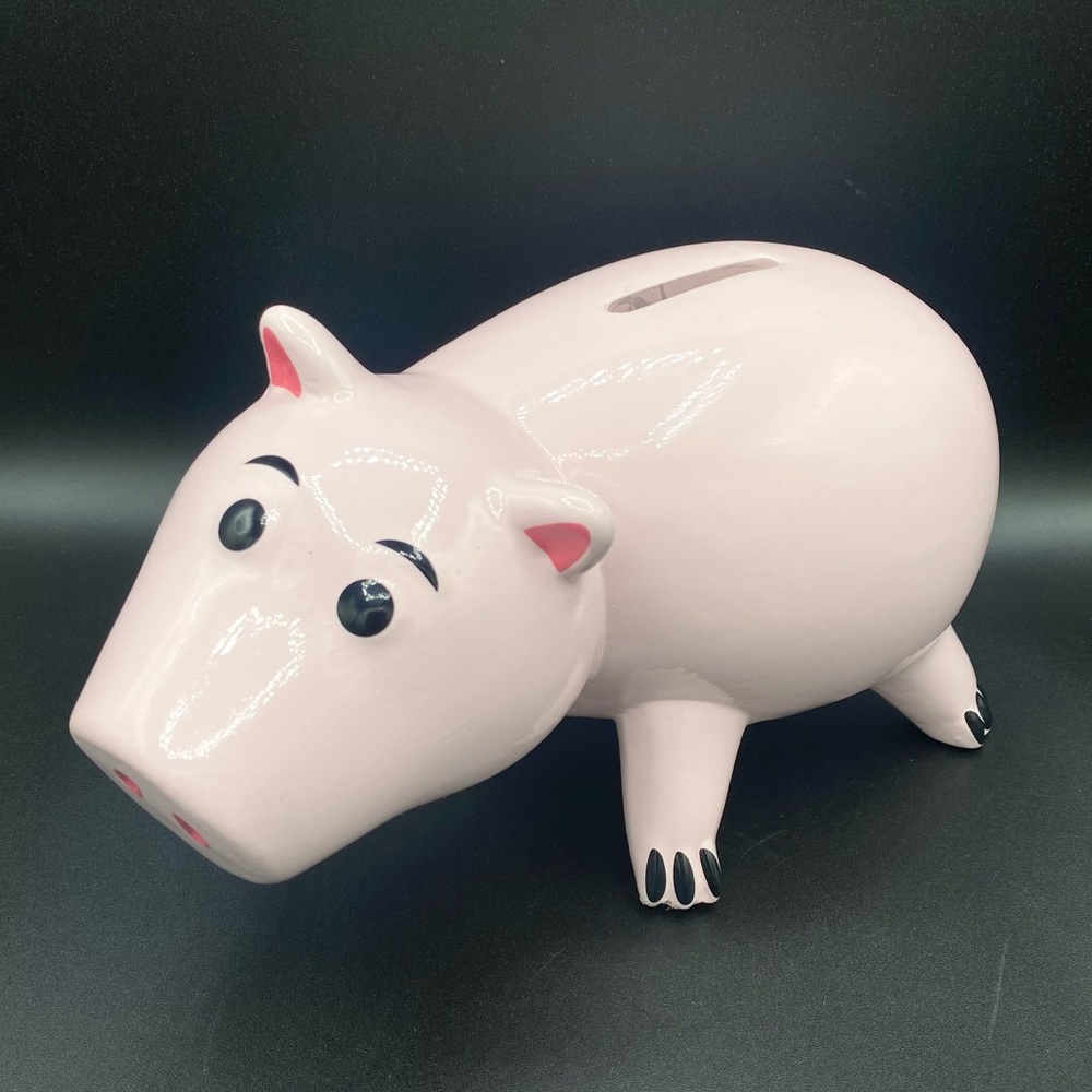 Toy Story Disney Pixar Paladone Hamm Pig Money Box Bank Piggy Ceramic Figure 8”